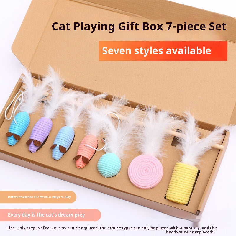 Mouse Toy Gift Set, 7 Pieces