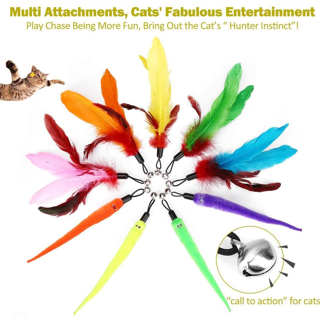 Retractable Wand Set, 11 Pieces
