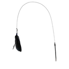 Natural Feather Teaser with Suction Cup