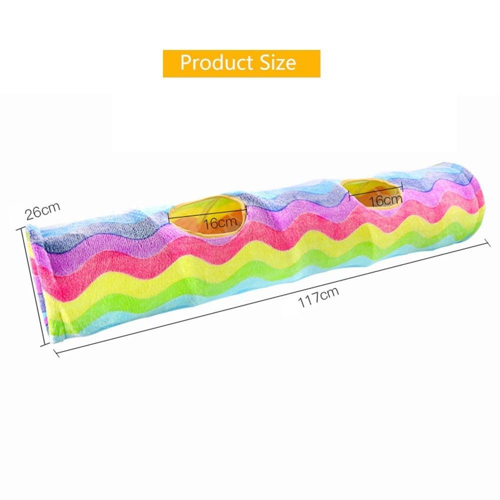Collapsible Multi-Way Cat Tunnel