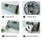 Collapsible Multi-Way Cat Tunnel