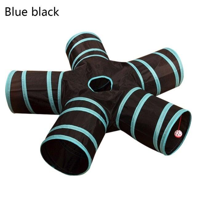 Collapsible Multi-Way Cat Tunnel