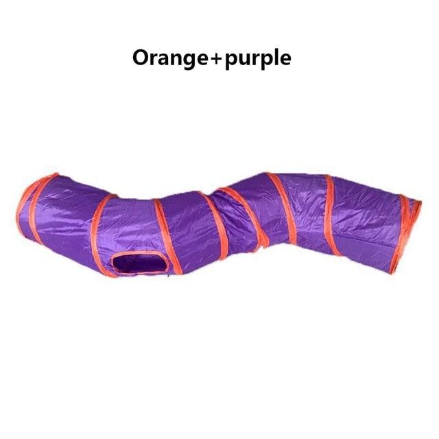 Collapsible Multi-Way Cat Tunnel