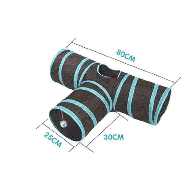 Collapsible Multi-Way Cat Tunnel