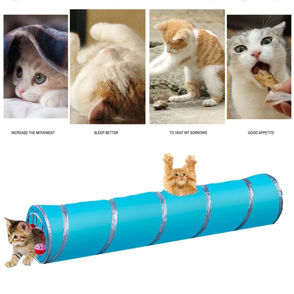Collapsible Multi-Way Cat Tunnel