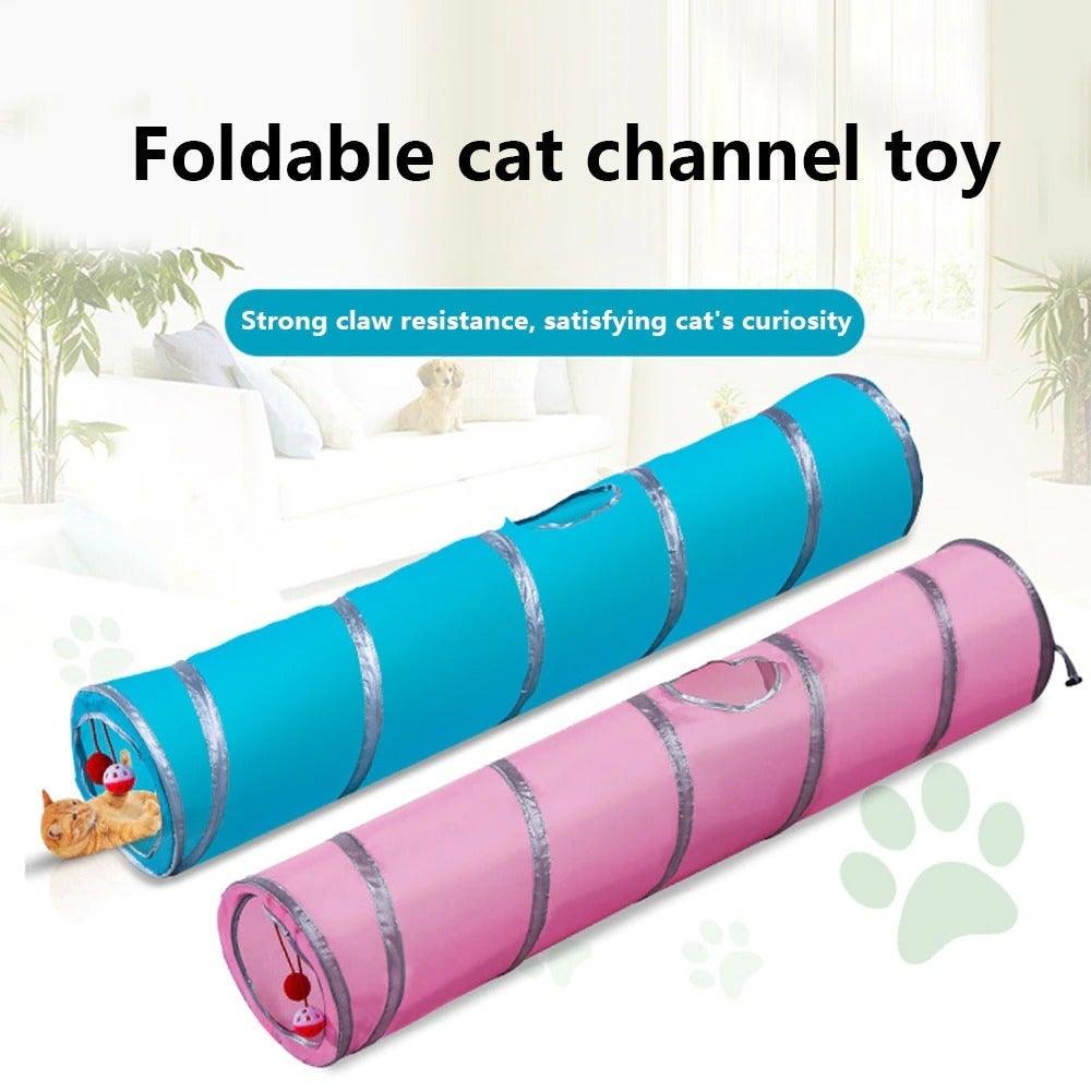 Collapsible Multi-Way Cat Tunnel