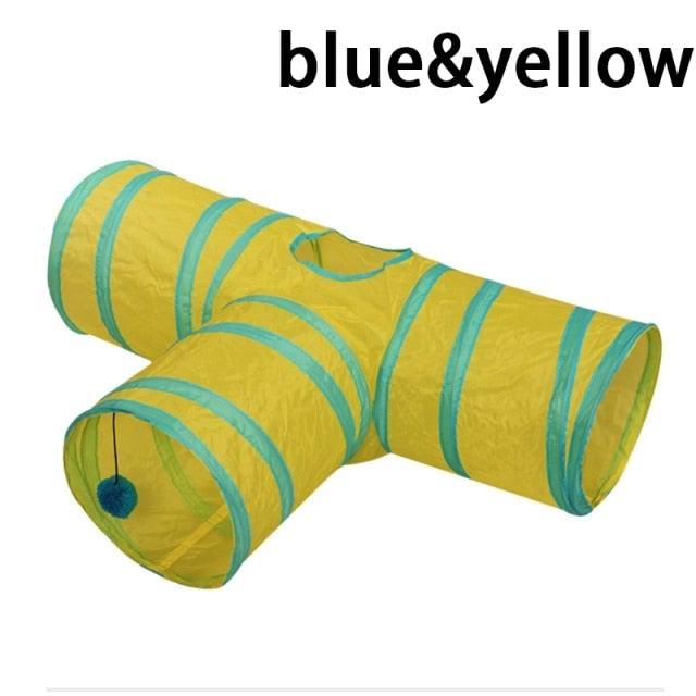 Collapsible Multi-Way Cat Tunnel