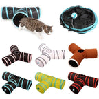 Collapsible Multi-Way Cat Tunnel