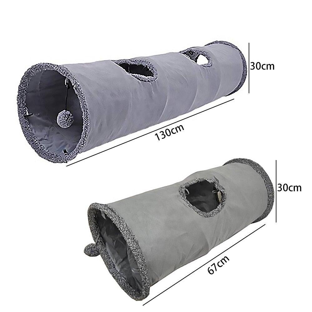 Collapsible Multi-Way Cat Tunnel