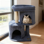 26" Cat Tower with Dual Condos