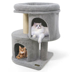 26" Cat Tower with Dual Condos