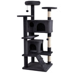 52" Cat Tree with 2 Caves