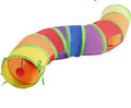 Rainbow S-Shaped Cat Tunnel