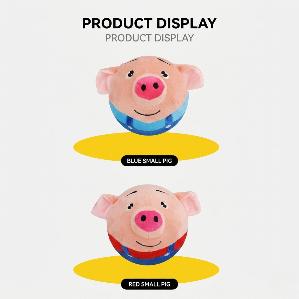 Interactive Jumping Pig Ball