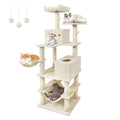66" Cat Tree with 2 Condos