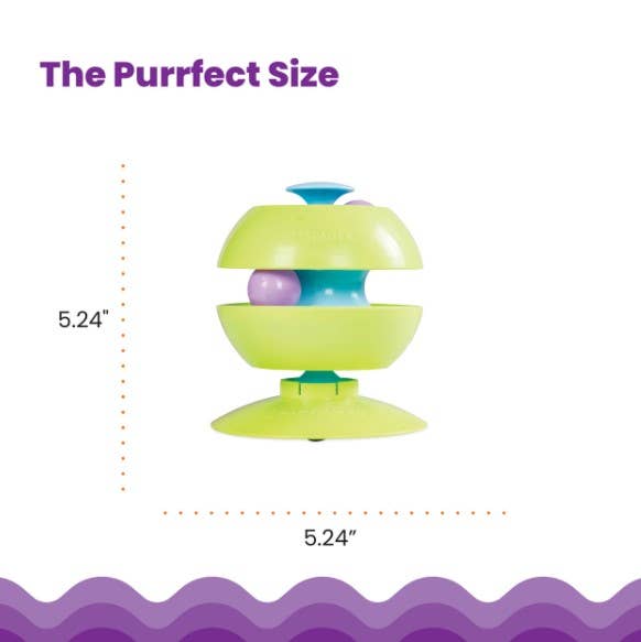 Catstages Twist-A-Ball Track Toy