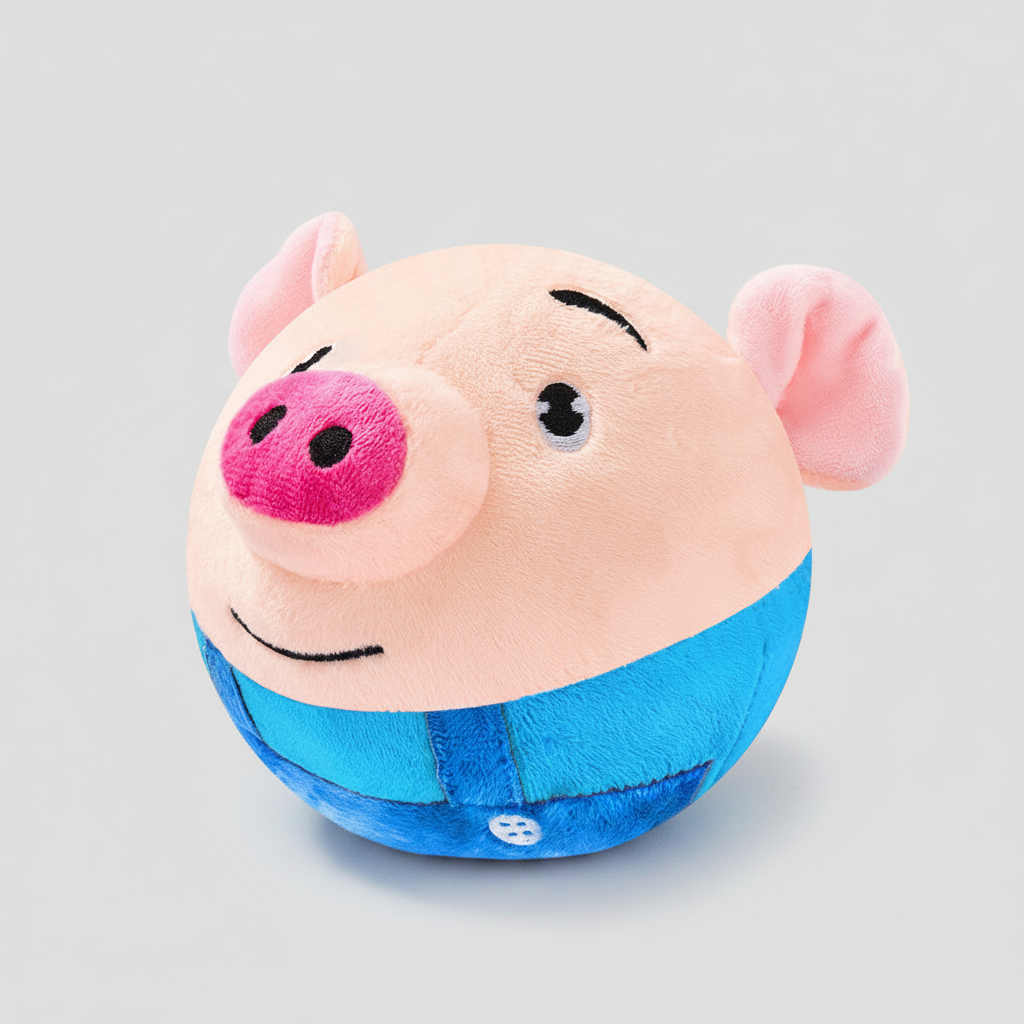 Interactive Jumping Pig Ball