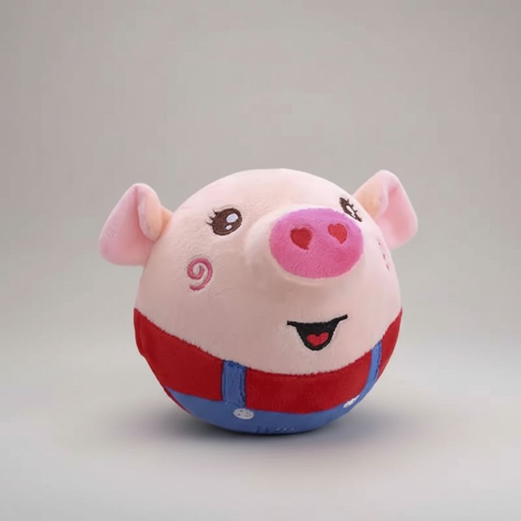 Interactive Jumping Pig Ball