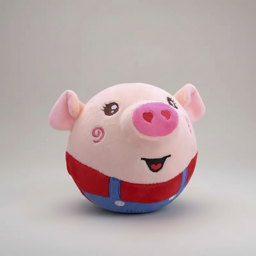 Interactive Jumping Pig Ball