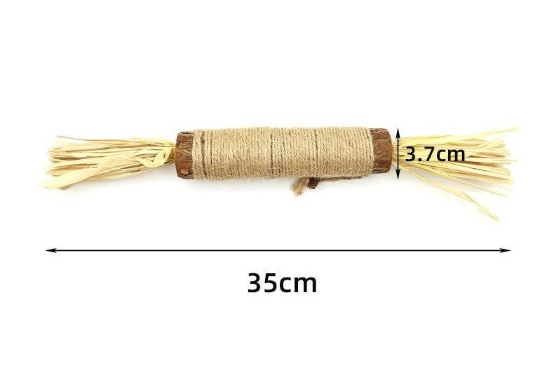 Sisal-Wrapped Silvervine Stick