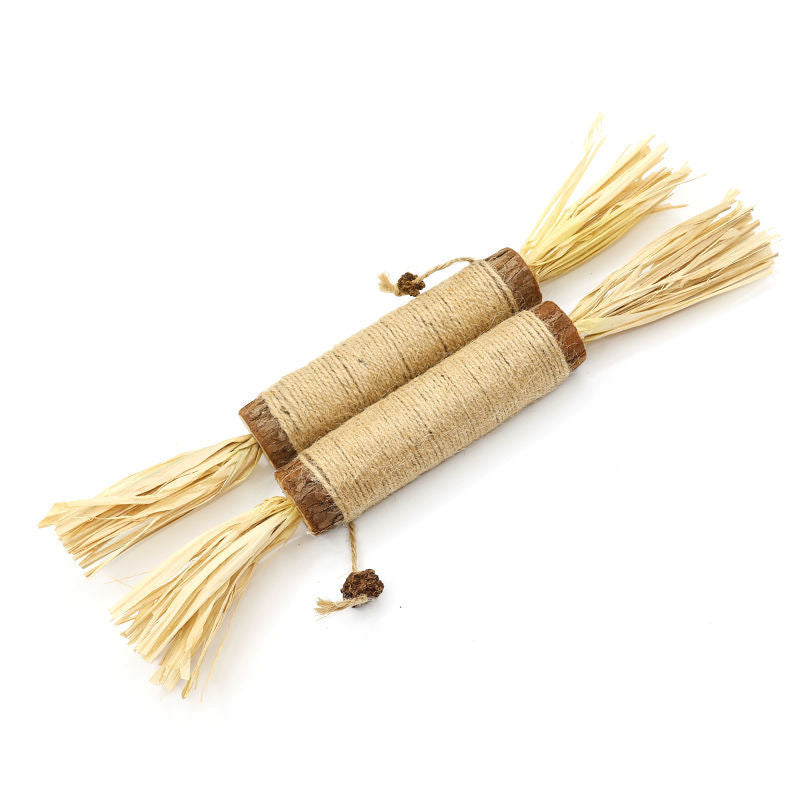 Sisal-Wrapped Silvervine Stick