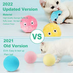 Chirping Plush Cat Balls