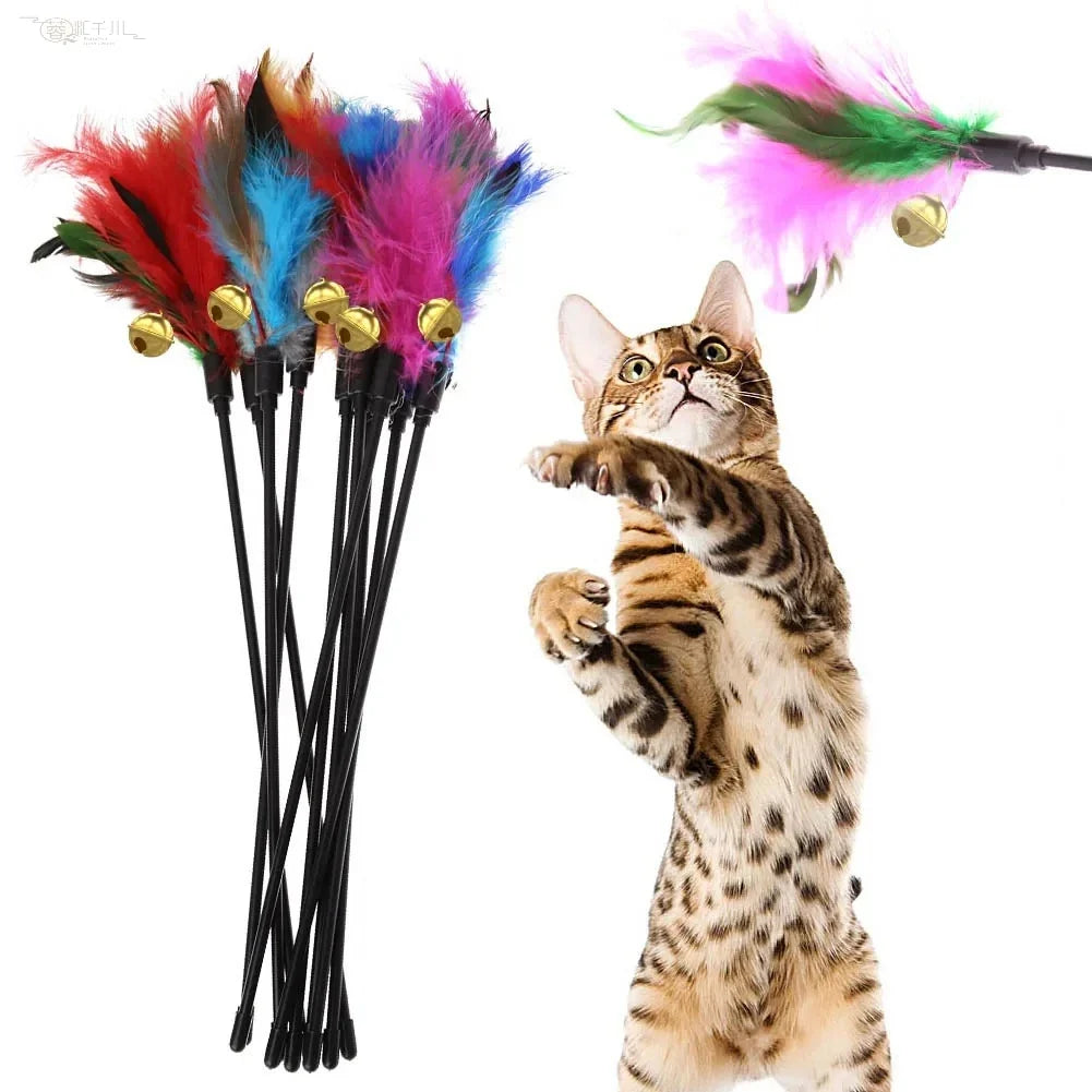 Feather Wand Set, 5 Pieces