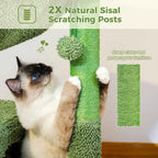 Cactus Cat Tree with Condo & Hammock