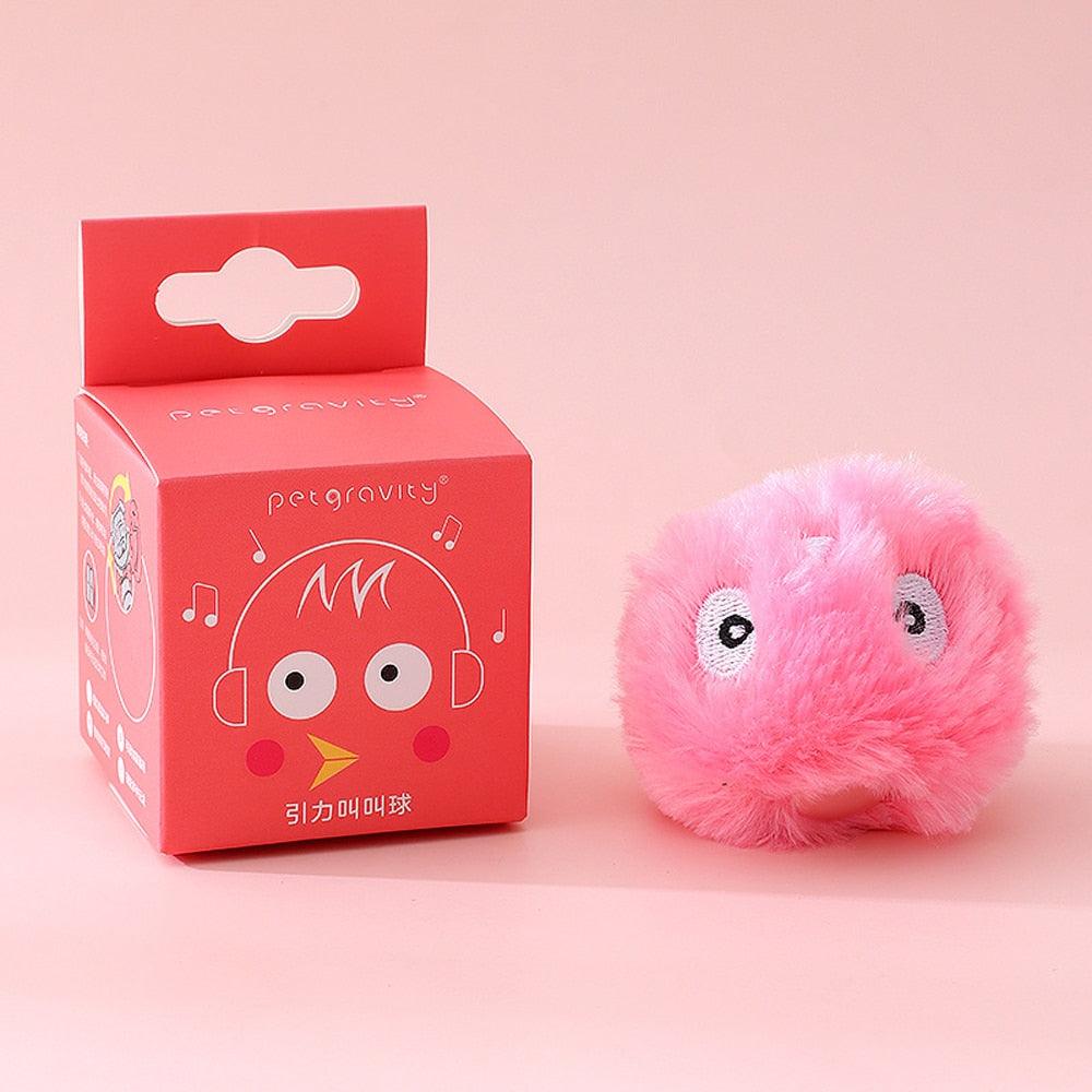 Chirping Plush Cat Balls
