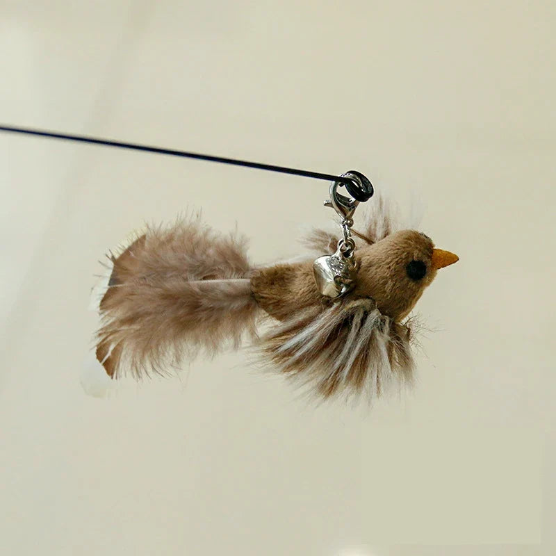 Flutter Bird Feather Wand