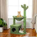 Cactus Cat Tree with Condo & Hammock