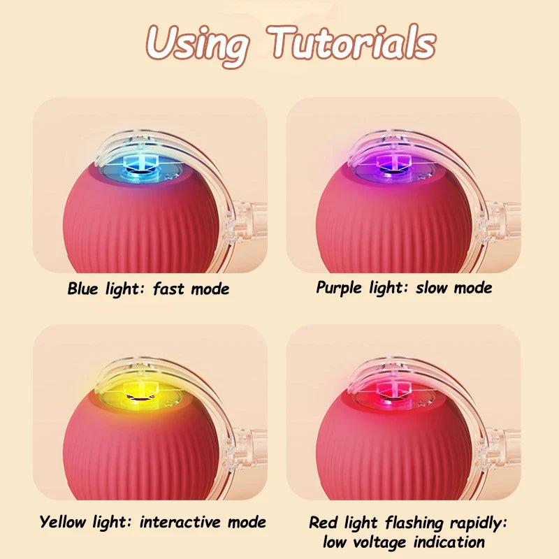 Motion-Sensor Rolling Ball