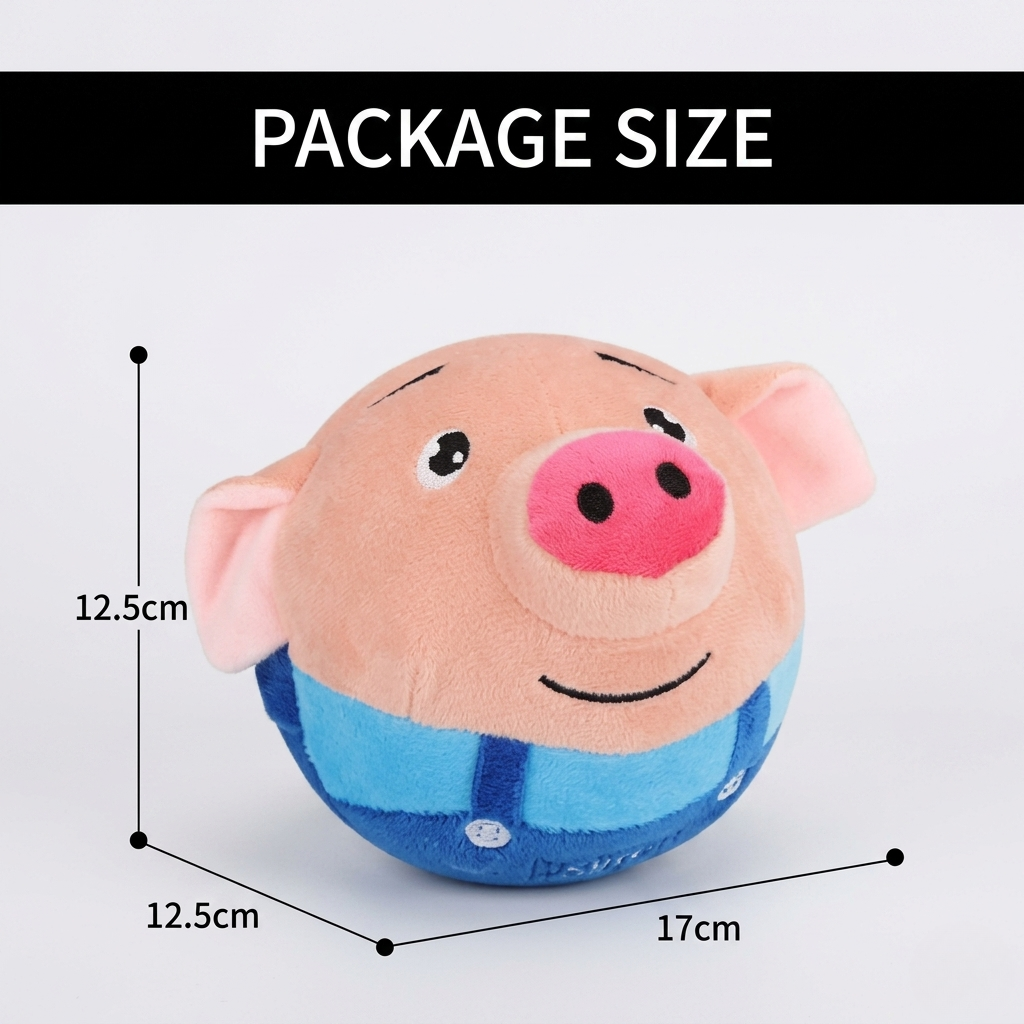 Interactive Jumping Pig Ball