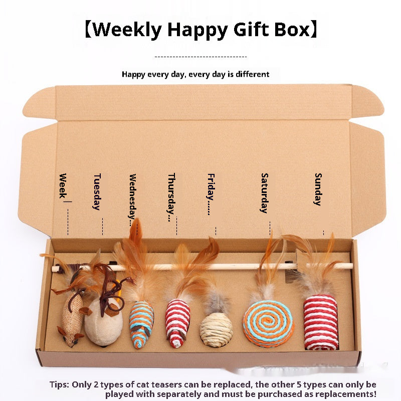 Mouse Toy Gift Set, 7 Pieces