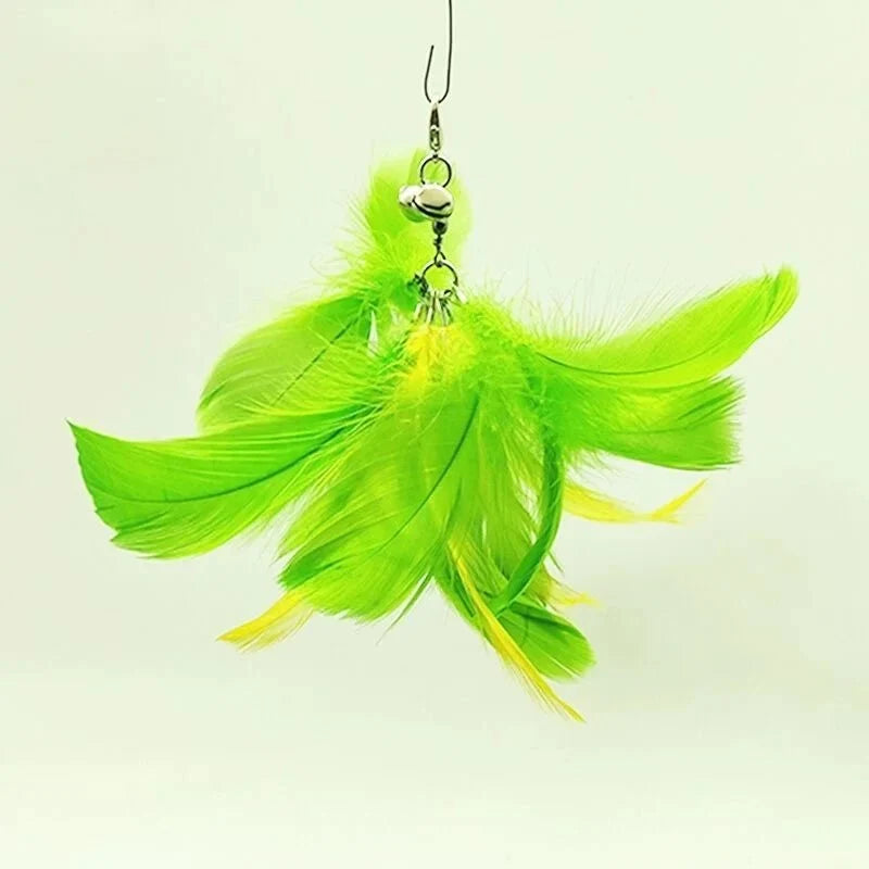 Hands-Free Suction Cup Feather Wand