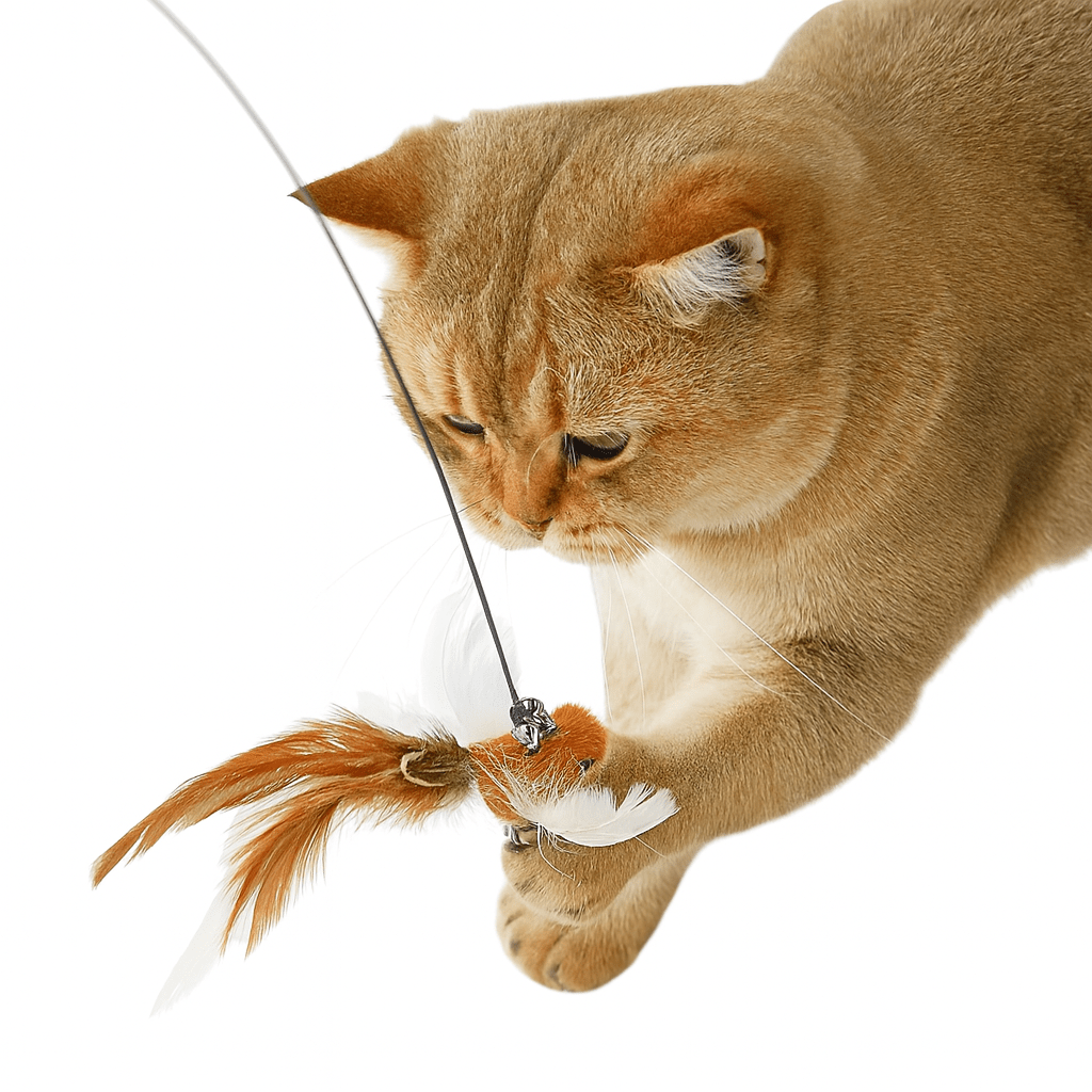 Hands-Free Suction Cup Feather Wand