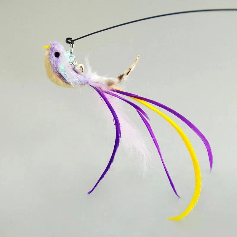 Hands-Free Suction Cup Feather Wand