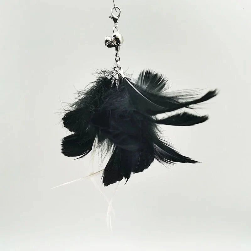 Hands-Free Suction Cup Feather Wand