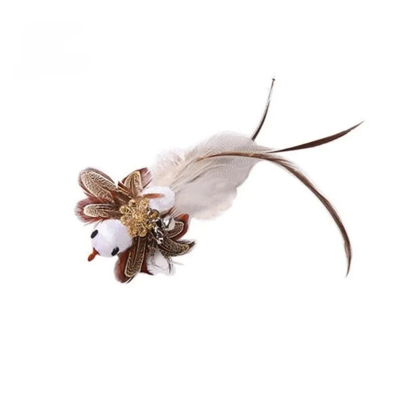 Hands-Free Suction Cup Feather Wand