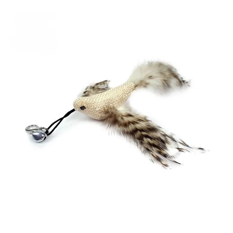 Hands-Free Suction Cup Feather Wand