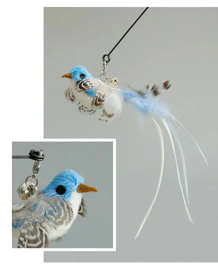 Hands-Free Suction Cup Feather Wand