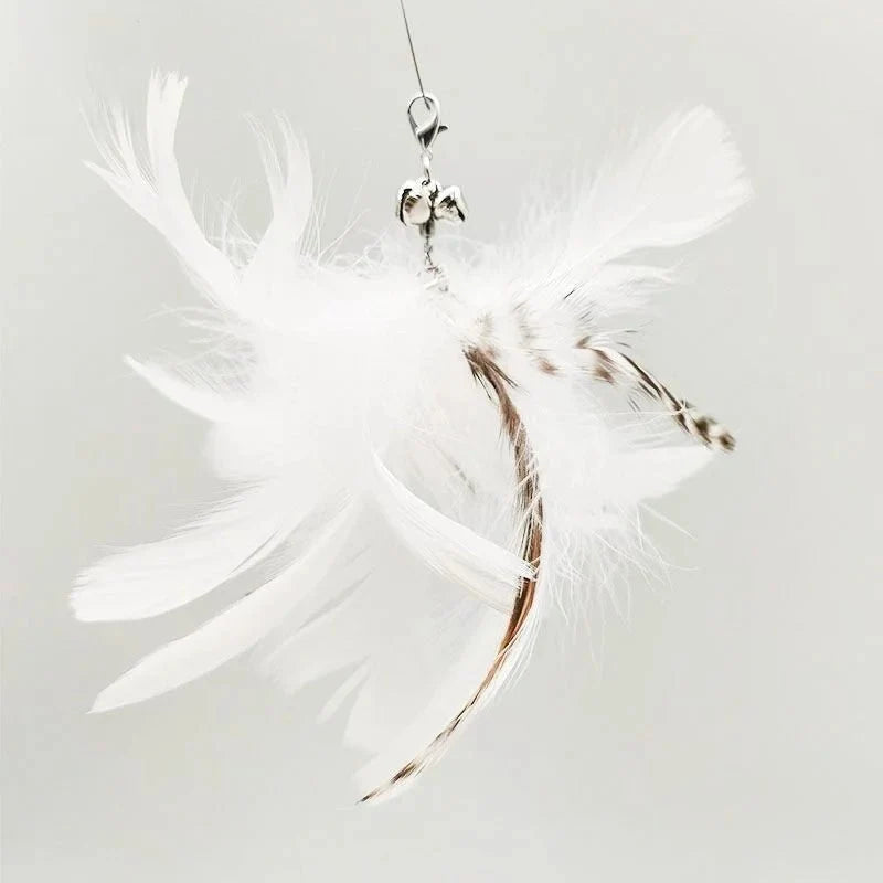 Hands-Free Suction Cup Feather Wand