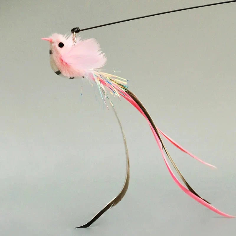 Hands-Free Suction Cup Feather Wand