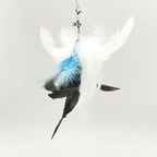 Hands-Free Suction Cup Feather Wand