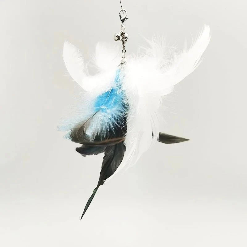 Hands-Free Suction Cup Feather Wand