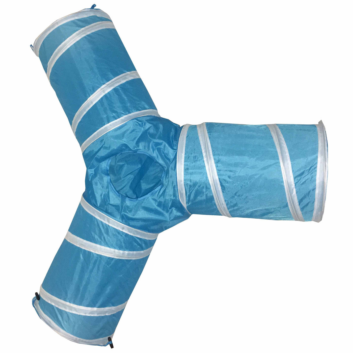 Pet Life 3-Way Collapsible Cat Tunnel